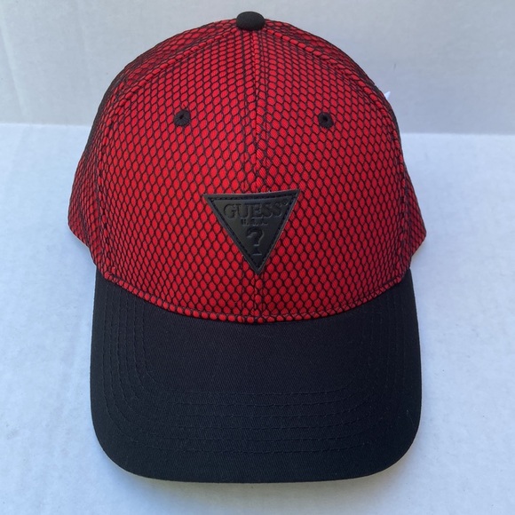 New GUESS Tyler Mesh Triangle Hat - Picture 1 of 6